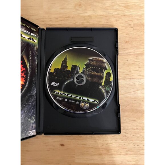 Godzilla 1998 DVD Widescreen Action Matthew Broderick Maria Pitillo Pre-Owned - Picture 3 of 4
